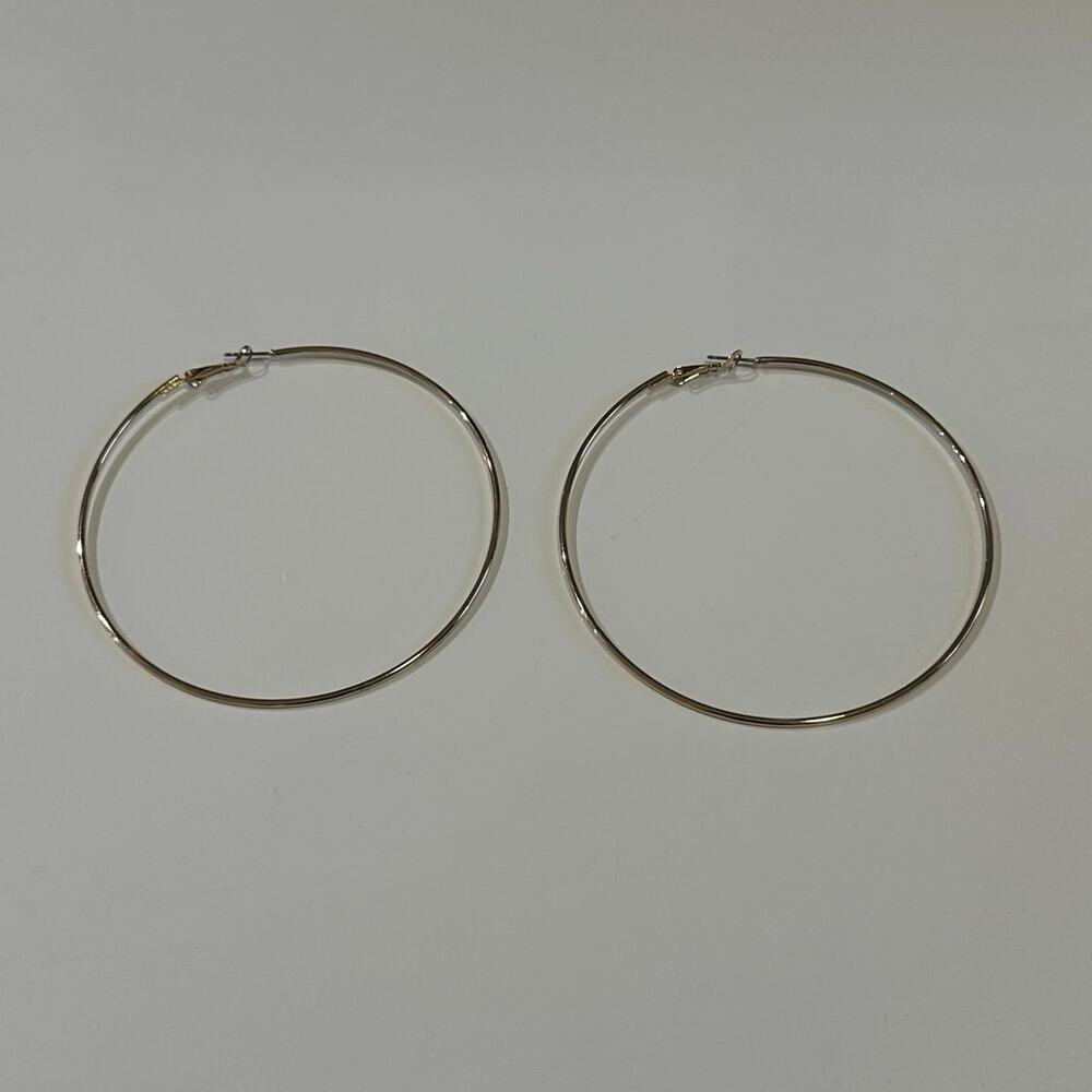 Gold Hoop Earrings